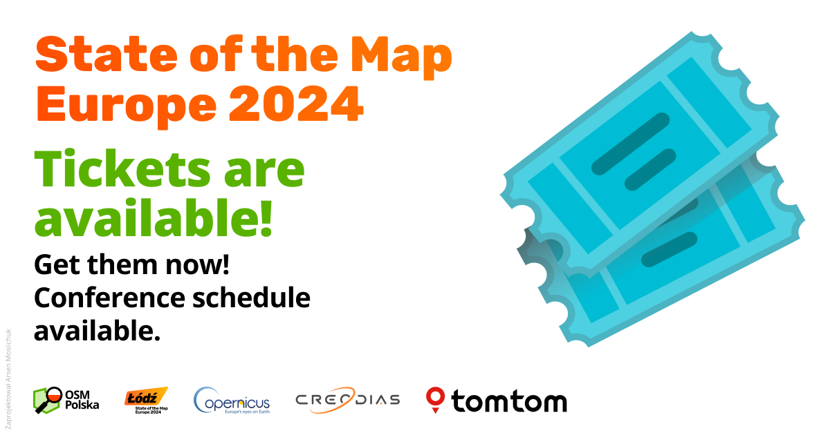 Ticket sales started for the SotM EU 2024 conference
